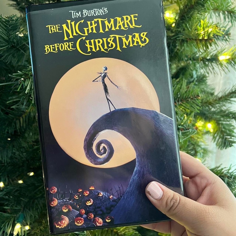 Vintage the nightmare before Christmas VHS